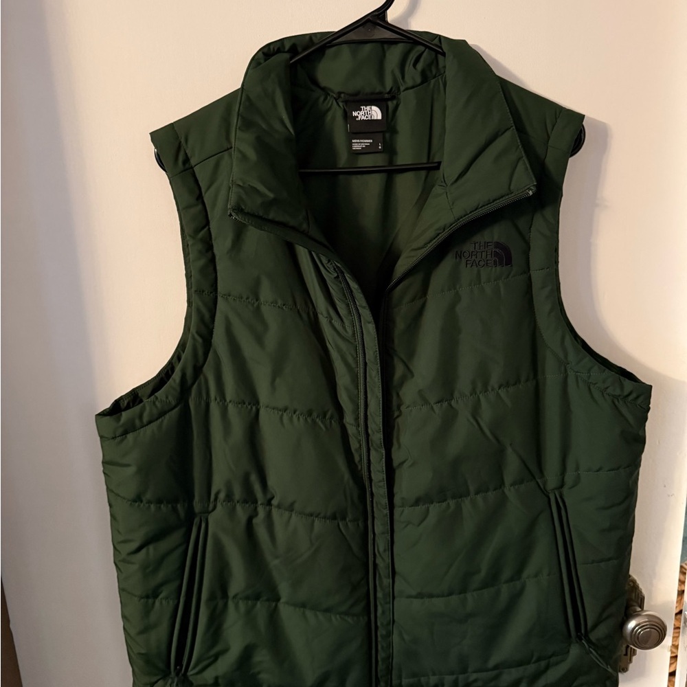The North Face Forest Green Puffer Vest